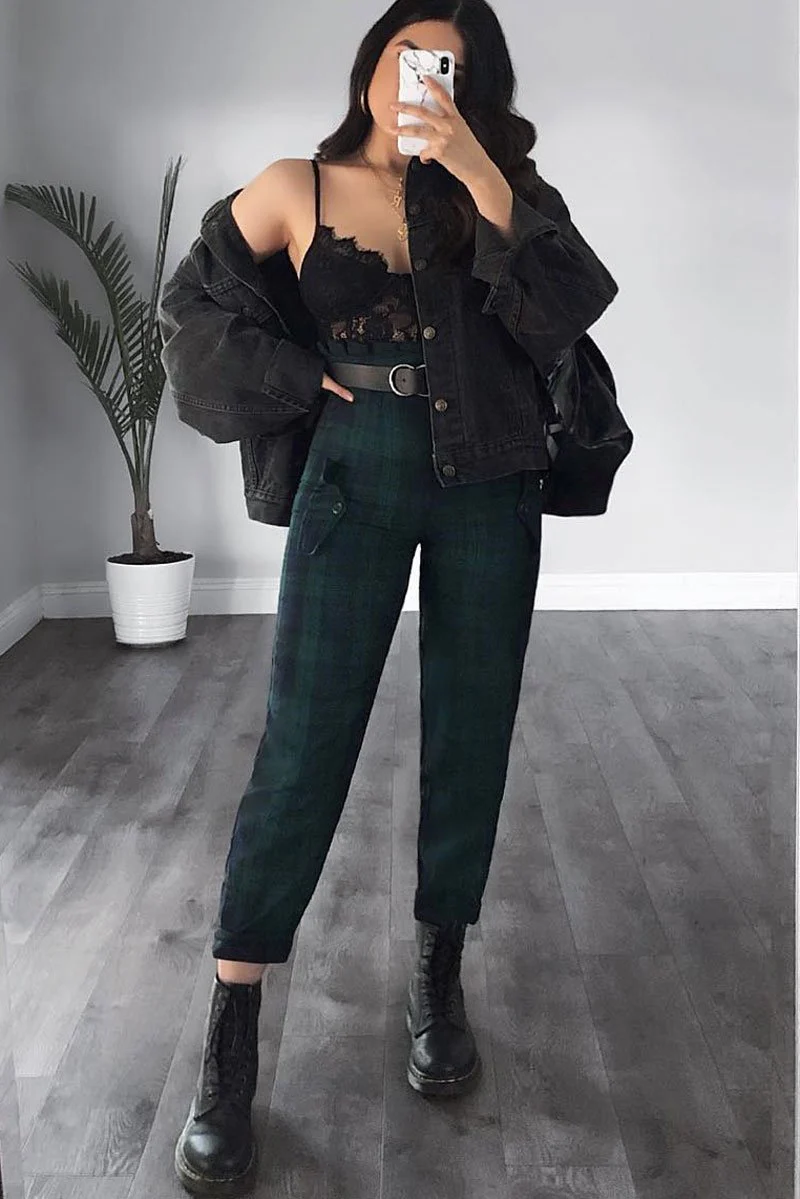 Black Lace Flower Bodysuit - Faylen - Image 7